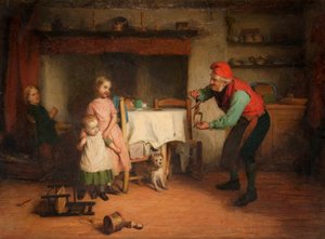 The New Toy, 19th Century by John Burr