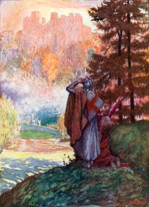 Christian and Hopeful Come in Sight of the Celestial City