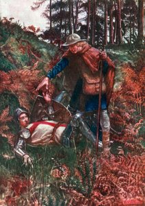 Faithful Helps Christian Up After His Fall