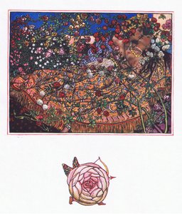 Song by Gulbaz, illustration from The Garden of Kama (and other lyrics from India)