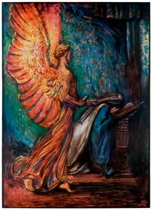 The Messenger Comes to Christiana by John Byam Liston Shaw