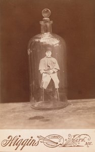 Man in Bottle, ca. 1888 by John C. Higgins