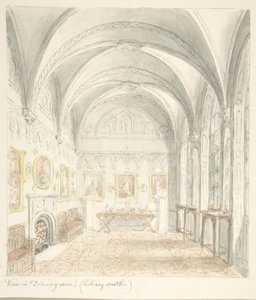 Lea Castle, Worcestershire, Dining Room Looking South