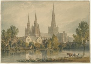 Lichfield Cathedral - South West View