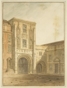 North View of the College Gateway