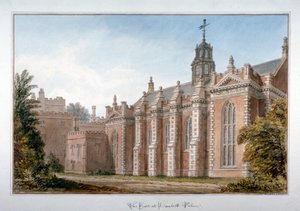 View of the hall at Lambeth Palace, London, 1831