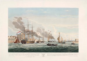 Dutch merchant ships leaving Portsmouth, June 2
