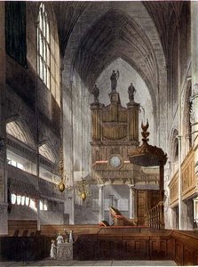 Interior of the Abbey, from 