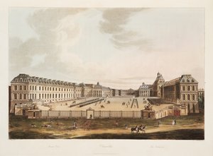 The Entrance, illustration from Versailles, Paris and Saint Denis