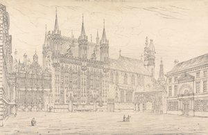 Hotel de Ville, Bruges by John Coney