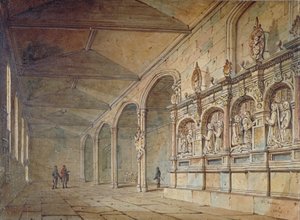 Interior of the Chapel of St Peter ad Vincula, Tower of London, 1814