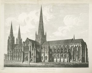 Lichfield Cathedral - South East View
