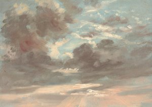 Cloud Study: Stormy Sunset by John Constable