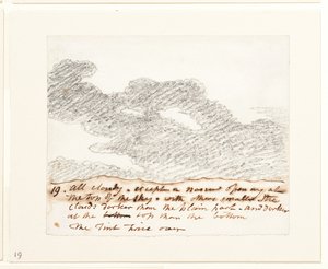 Cloud study (after Alexander Cozens