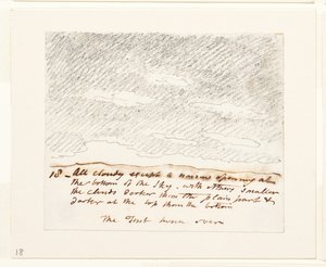 Cloud study (after Alexander Cozens