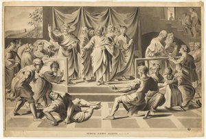Death of Ananias by John Constable