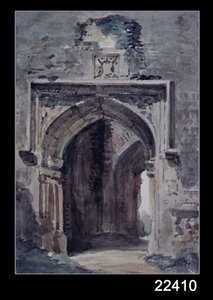 East Bergholt Church: South Archway of the Ruined Tower, 1806