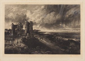 Hadleigh Castle by John Constable