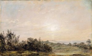 Hampstead Heath, looking towards Harrow, 1821-22