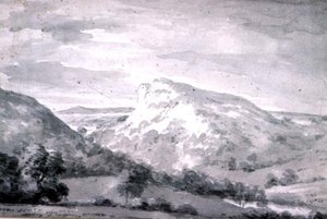 Matlock High Tor by John Constable