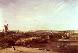 Mistley, Valley of the Stour by John Constable