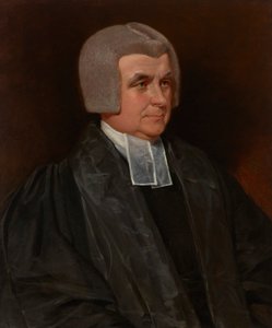 Portrait of the Reverend Dr. John Wingfield (1760-1825), Canon of Worcester Cathedral, half-length, in a black gown and white bands