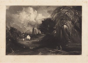 Stoke-by-Neyland by John Constable