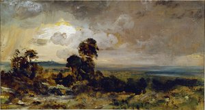 Stormy Sunset in Hampstead