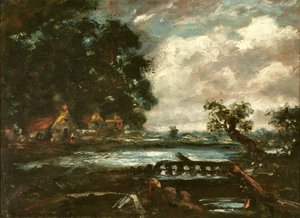 Study for The Leaping Horse (View on the Stour)