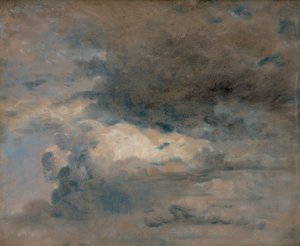Study of Clouds - Evening, August 31st by John Constable