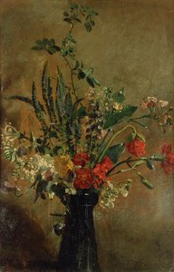 Study of Flowers in a Hyacinth Glass