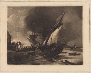 View on the Orwell by John Constable