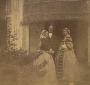 Countess Canning with Guests, Government House, Allahabad