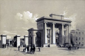 Entrance to Birmingham Station, September 1838