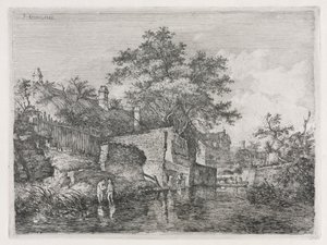 Front of the New Mills, 1813