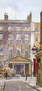 View of the New Royalty Theatre, Dean Street, Westminster, London by John Crowther