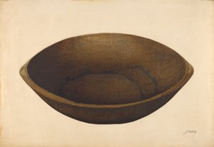 Maple Mixing Bowl by John Cutting