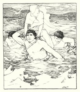 Illustration for The Story of Deirdre by John Dickson Batten