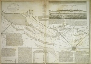 A new and correct chart of the sea coast, from Orfordness Lights to Prittlewell by John Diston