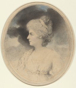 Portrait of a Woman in Profile by John Downman