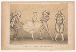 Caricature with Christmas Scene (The New Christmas Pantomime) (HB Sketches series) by John Doyle