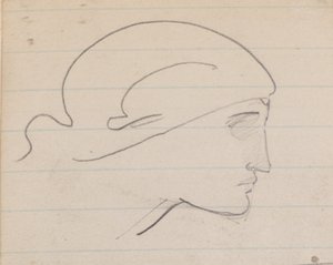 Untitled [Female profile]