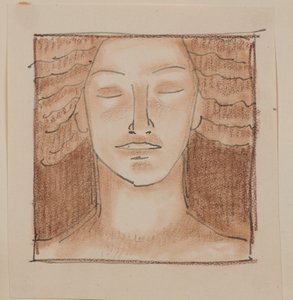 Untitled [Male face] by John Duncan
