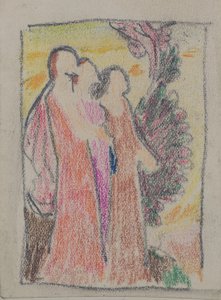 Untitled [Three figures] by John Duncan