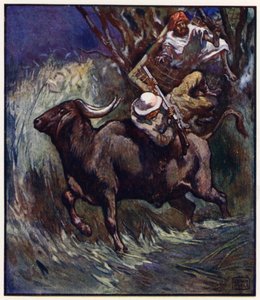 At That Moment the Boughs Gave Way with a Crash by John Edwin Noble