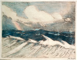 Seascape - Pale Blue Breakers 5 