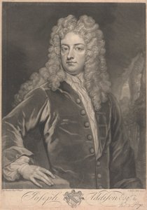 Joseph Addison Esq. by John Faber the younger