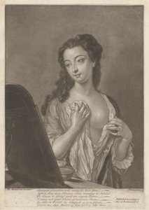 Lady with Glass by John Faber the younger