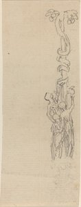 Design for a Candelabrum Representing the Three Graces Gathering the Apples of Hesper by John Flaxman