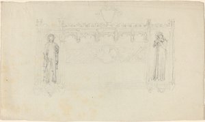 Design for the Simcoe Monument, Exeter Cathedral